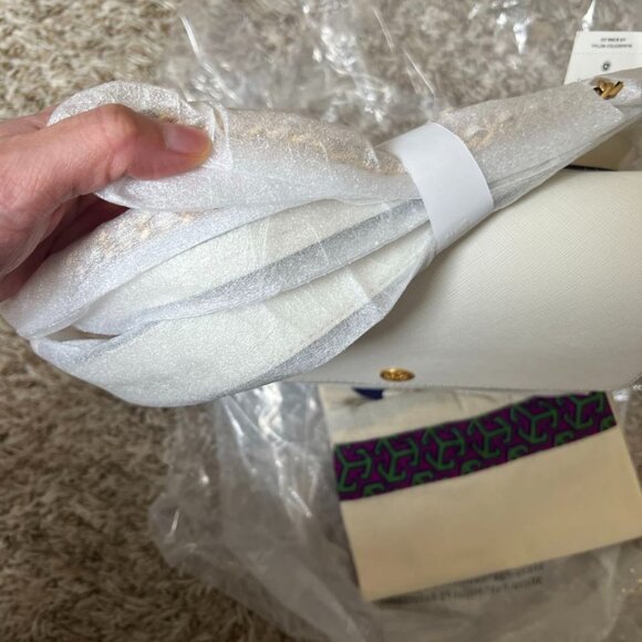 Tory Burch Robinson Double Strap Convertible Shoulder Bag - Picture 8 of 9